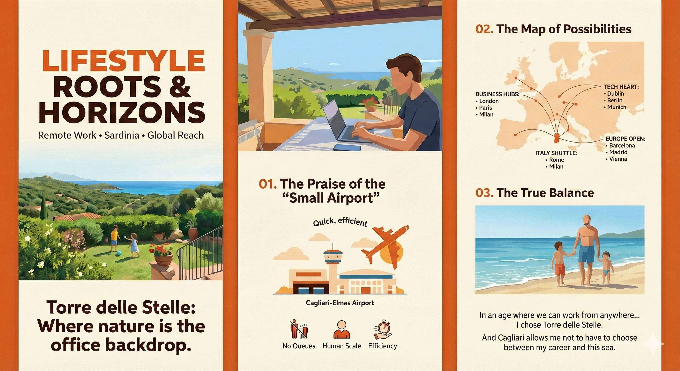 View from Torre delle Stelle and Connections